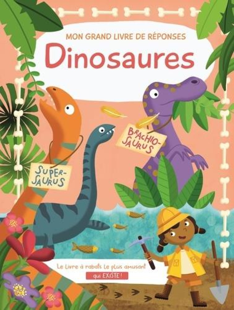 DINOSAURES MON GRAND LIVRE DE REPONSES - COLLECTIF - NC