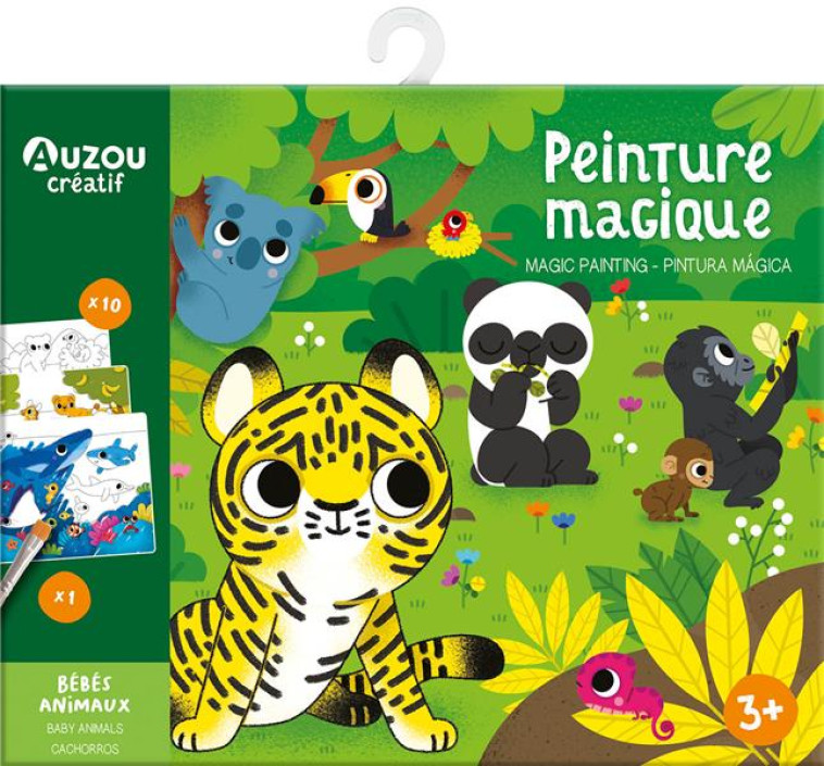 PEINTURE MAGIQUE - BEBES ANIMAUX (EDITION 2021) - SORTE MARTA - NC