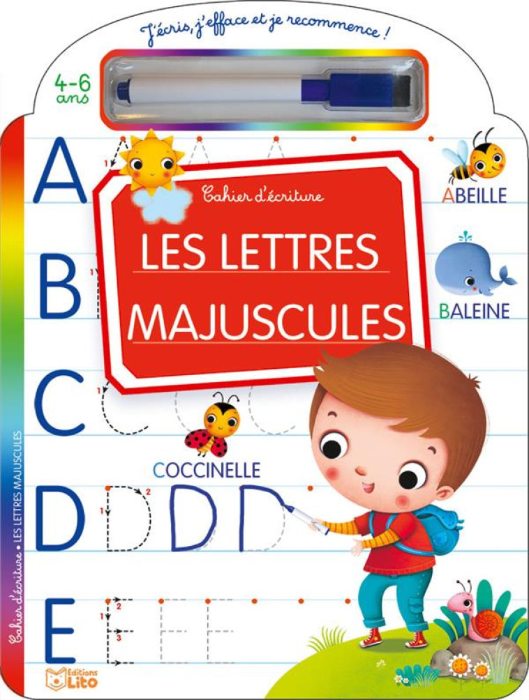 J-ECRIS LES LETTRES MAJUSCULES - XXX - Lito