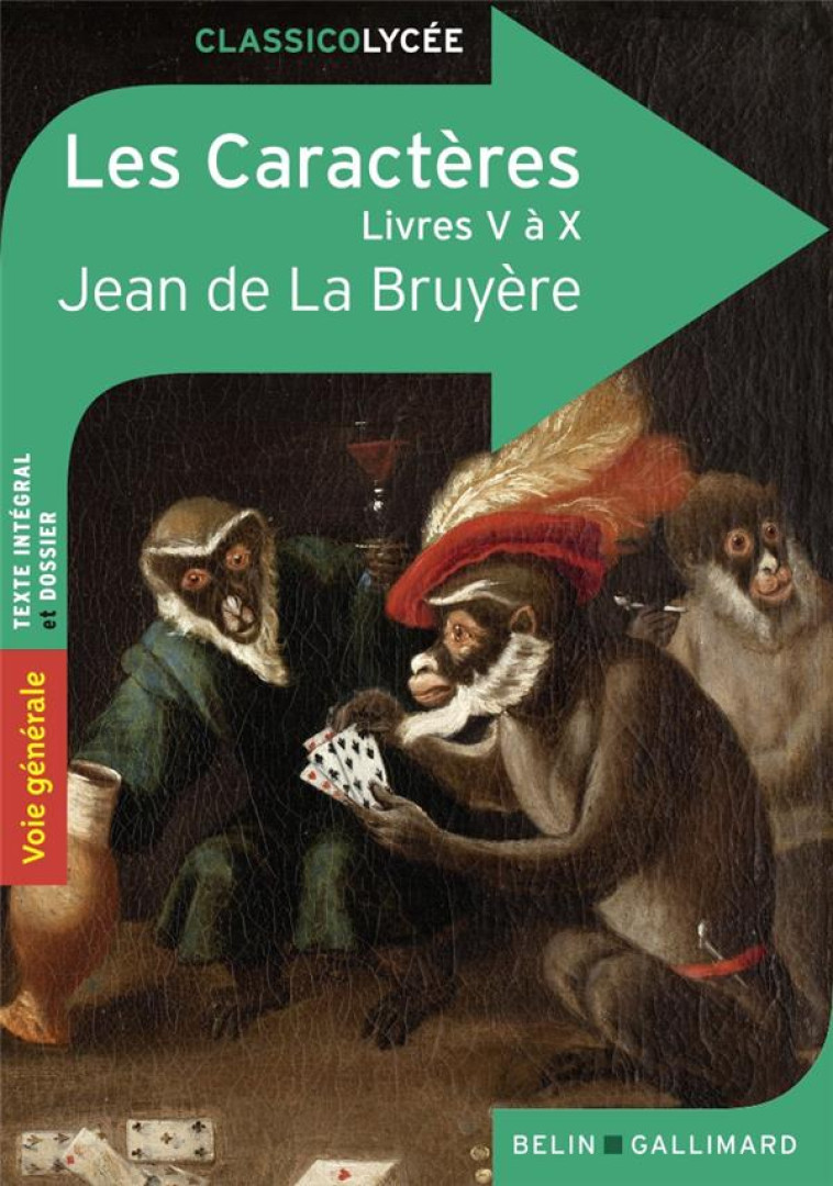 LES CARACTERES (LIVRES V A X) - LA BRUYERE JEAN DE - NC