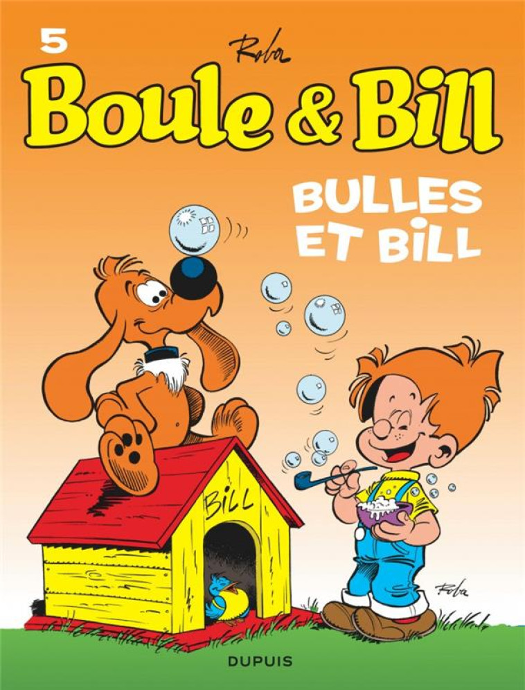 BOULE ET BILL - TOME 5 - BULLES ET BILL - ROBA JEAN - DUPUIS