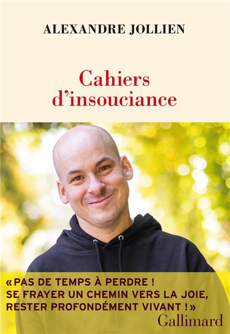 CAHIERS D-INSOUCIANCE - JOLLIEN ALEXANDRE - GALLIMARD