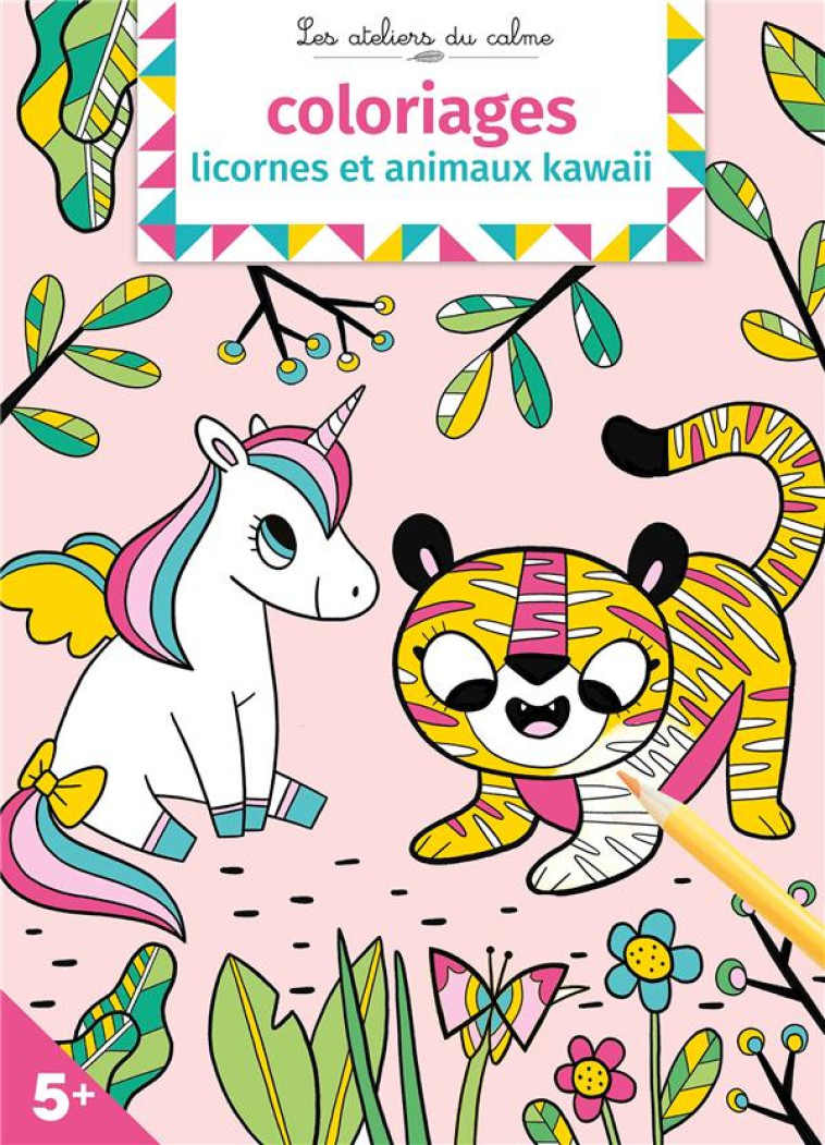 COLORIAGES ANIMAUX KAWAII - NOTAERT AMANDINE - HACHETTE