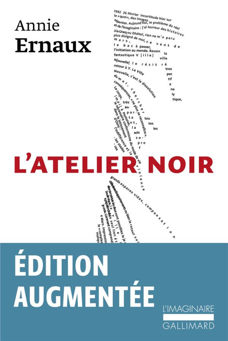 L-ATELIER NOIR - ERNAUX ANNIE - GALLIMARD