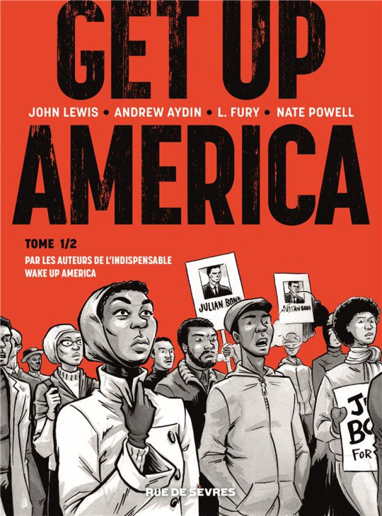 GET UP AMERICA - TOME 1 - LEWIS/AYDIN/POWELL - RUE DE SEVRES