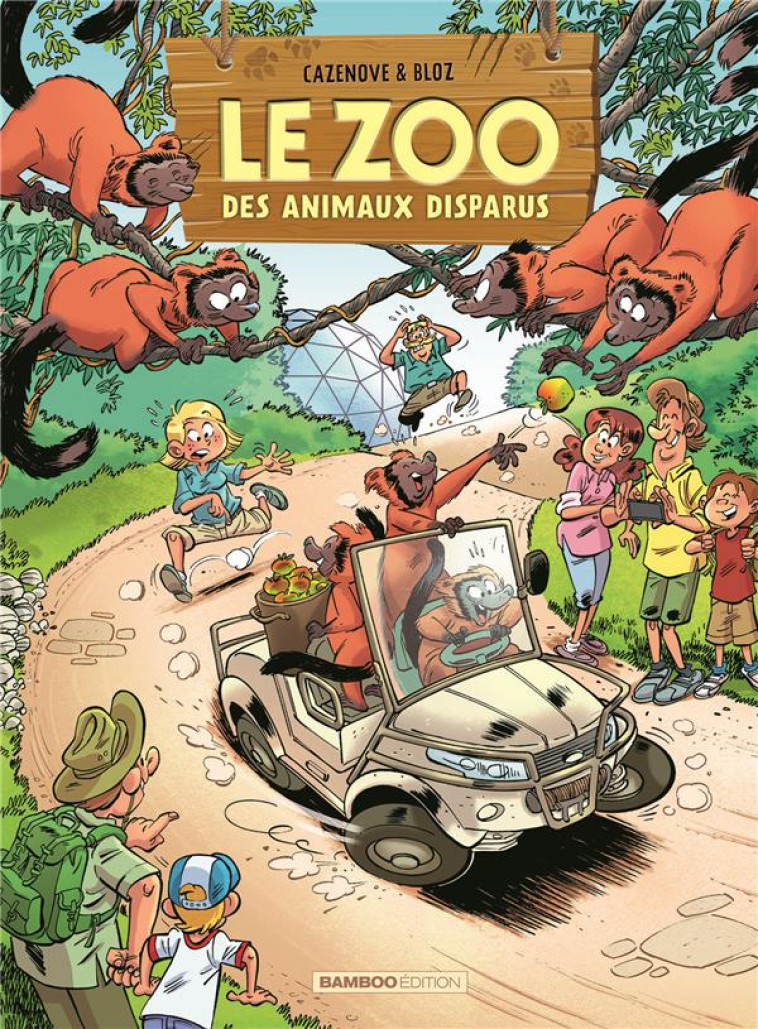 LE ZOO DES ANIMAUX DISPARUS - TOME 03 - BLOZ/CAZENOVE - BAMBOO