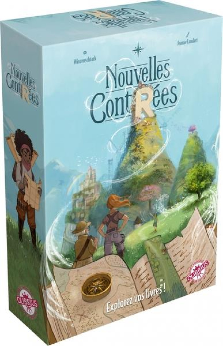 NOUVELLES CONTREES - EXPLOREZ VOS LIVRES ! - WIZENSCHTARK/LANDART - NC