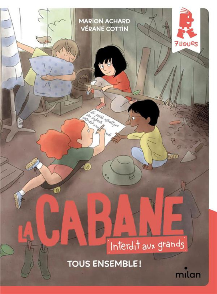 LA CABANE - INTERDIT AUX GRANDS !, TOME 02 - TOUS ENSEMBLE ! - ACHARD/COTTIN - MILAN