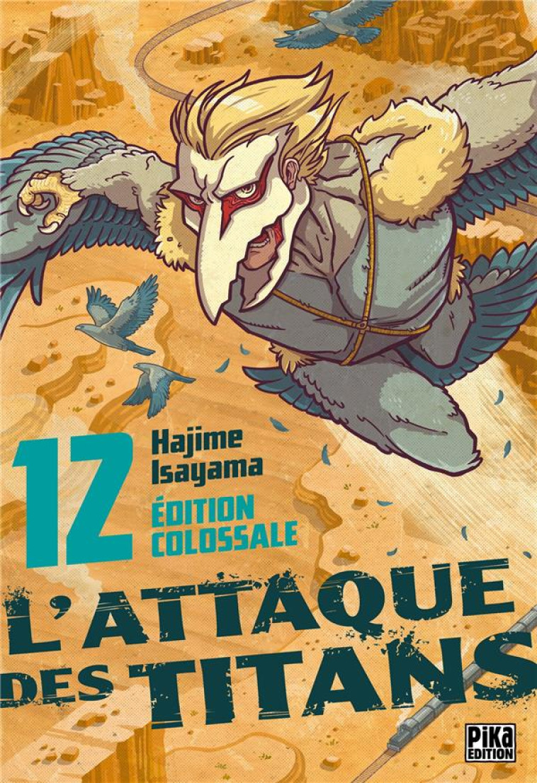 L-ATTAQUE DES TITANS - EDITION COLOSSALE - L-ATTAQUE DES TITANS EDITION COLOSSALE T12 - ISAYAMA HAJIME - PIKA