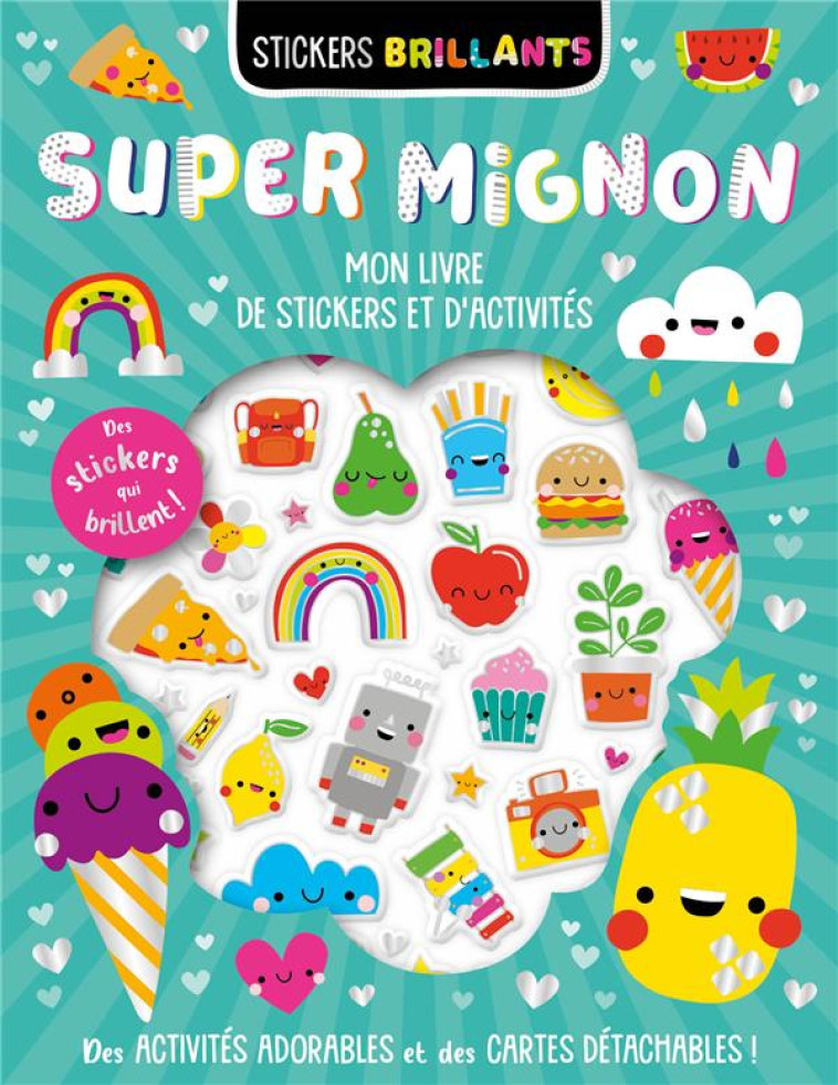 MON LIVRE DE STICKERS ET D-ACTIVITES - SUPER MIGNON - XXX - 1 2 3 SOLEIL