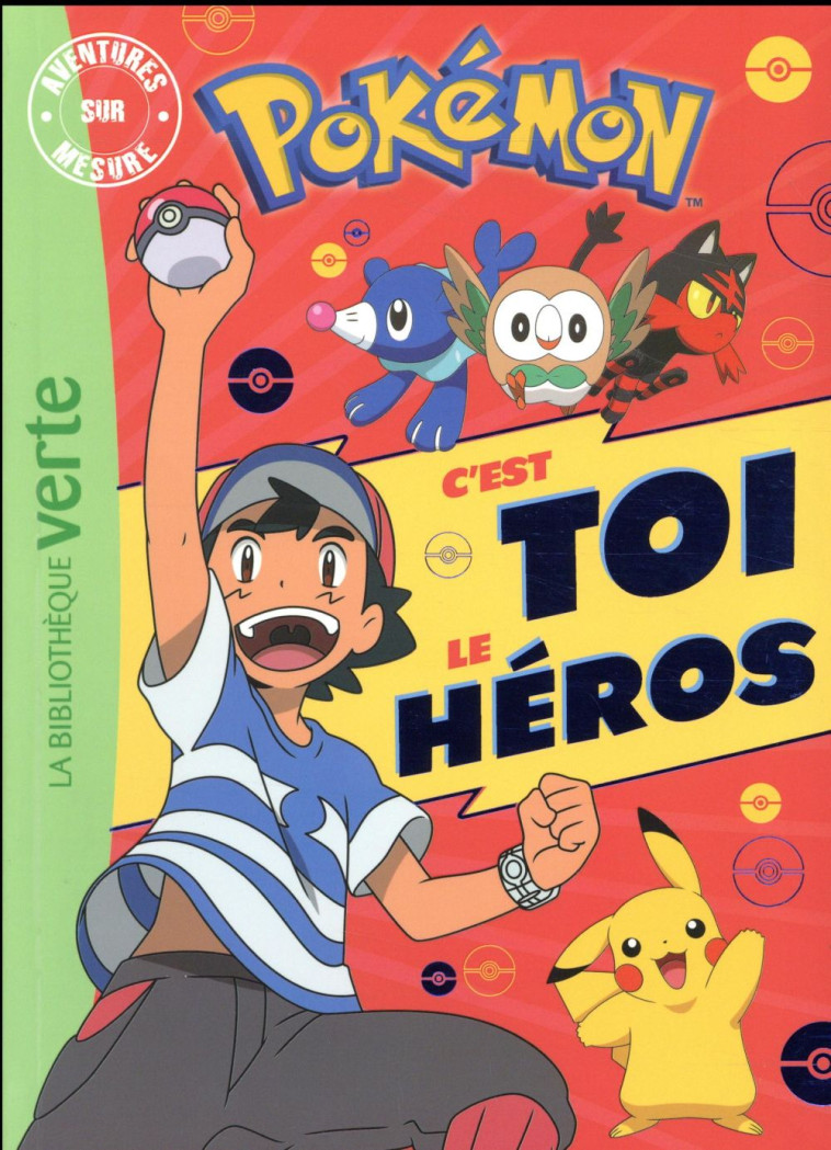 POKEMON - AVENTURES SUR MESURE XXL - XXX - Hachette Jeunesse