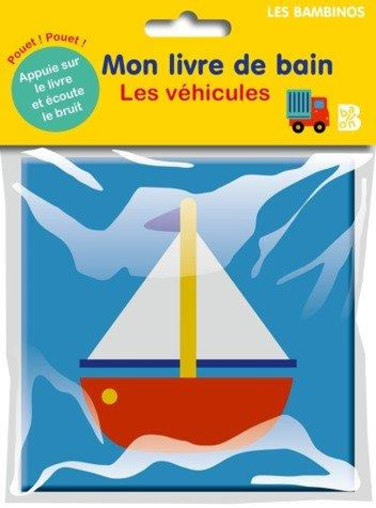 MON LIVRE DE BAIN - LES VEHICULES - XXX - NC