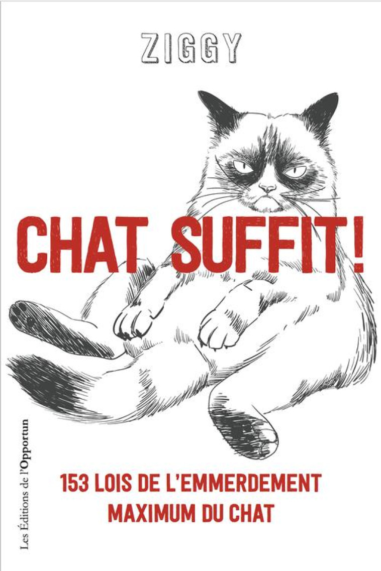 CHAT SUFFIT ! 153 LOIS DE L-EMMERDEMENT MAXIMUM DU CHAT - ZIGGY - L ETUDIANT