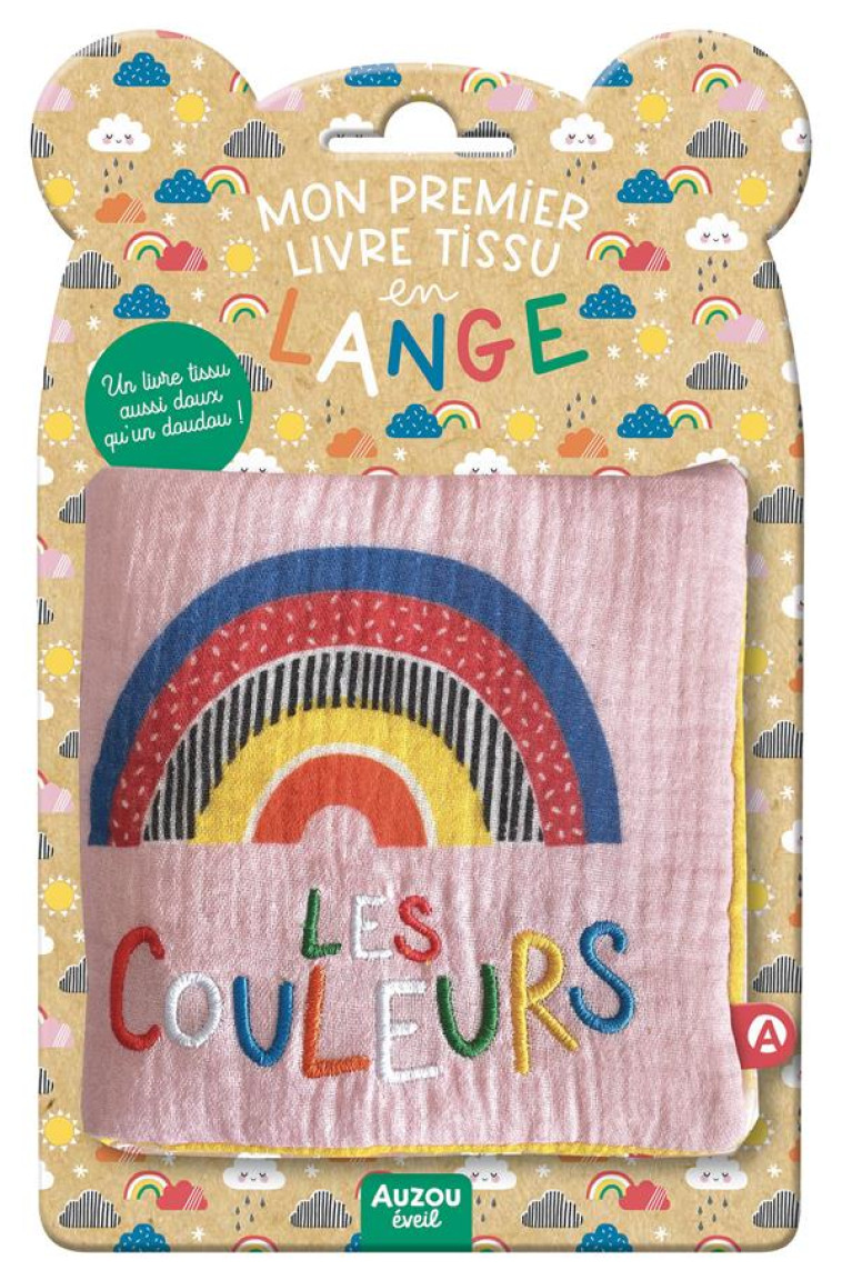 MON PREMIER LIVRE TISSU EN LANGE - LES COULEURS - KENDALL WENDY - PHILIPPE AUZOU