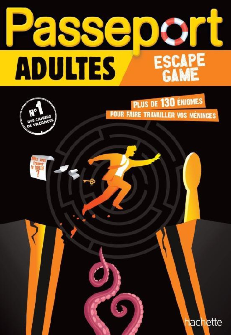 PASSEPORT ADULTES ESCAPE GAMES - CAHIER DE VACANCES 2022 - REBUFELLO/LEBRUN - HACHETTE