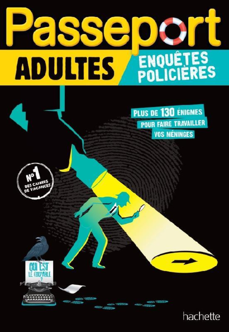 PASSEPORT ADULTES ENQUETES POLICIERES - CAHIER DE VACANCES 2022 - LEBRUN/AUDRAIN - HACHETTE