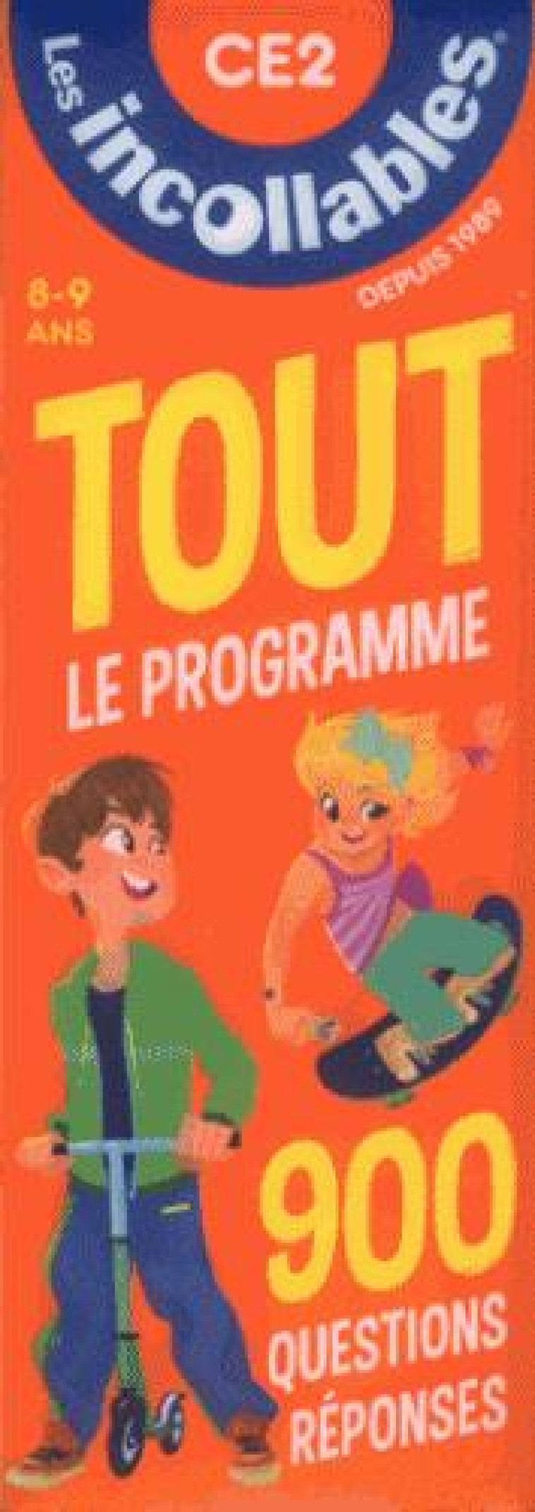 LES INCOLLABLES - TOUT LE PROGRAMME DU CE2 - 8/9 ANS - 900 QUESTIONS REPONSES POUR REVISER EN 2 EVEN - XXX - PRISMA