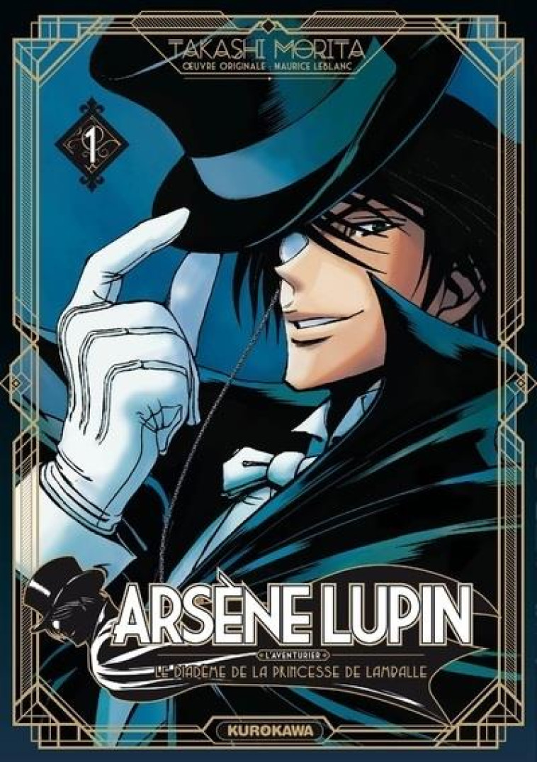 ARSENE LUPIN - TOME 1 - VOL01 - LEBLANC/MORITA - 48H BD