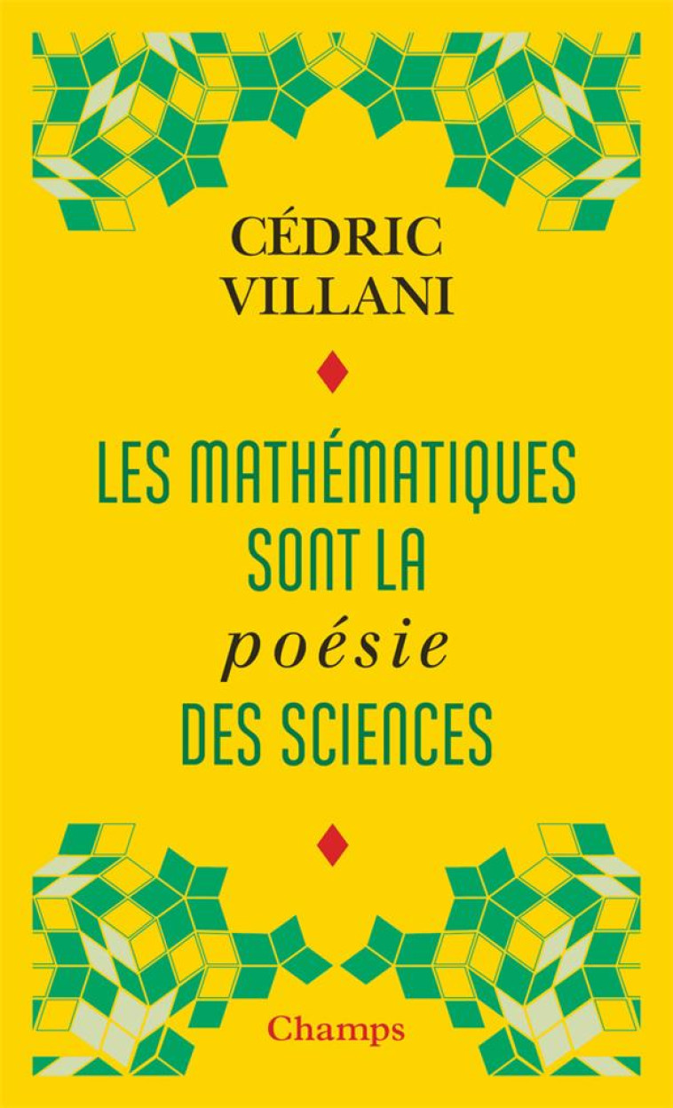 LES MATHEMATIQUES SONT LA POESIE DES SCIENCES - VILLANI/LECROART - FLAMMARION