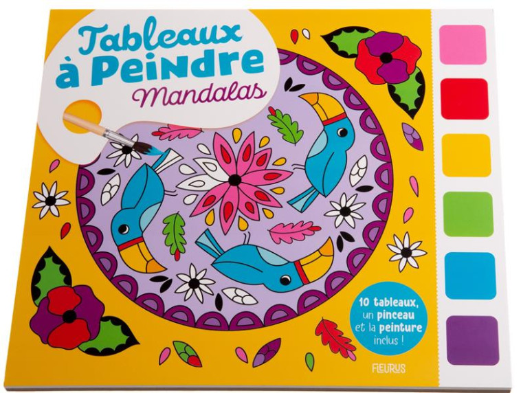 TABLEAUX A PEINDRE - MANDALAS - SOLENNE ET THOMAS - NC