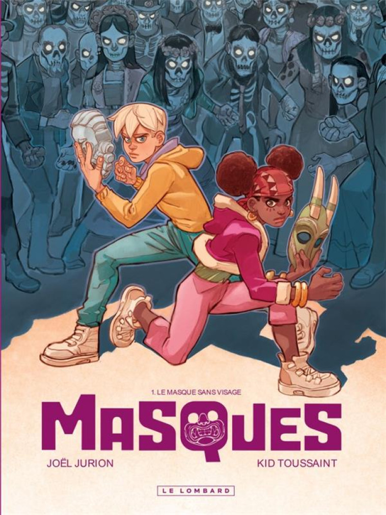 MASQUES - TOME 1 - LE MASQUE SANS VISAGE - KID TOUSSAINT - LOMBARD