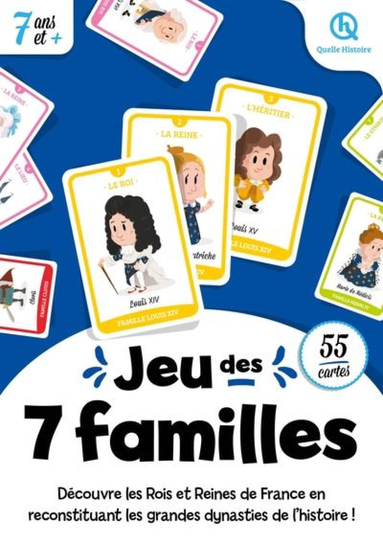 7 FAMILLES ROIS ET REINES DE FRANCE (2NDE ED) - XXX - NC