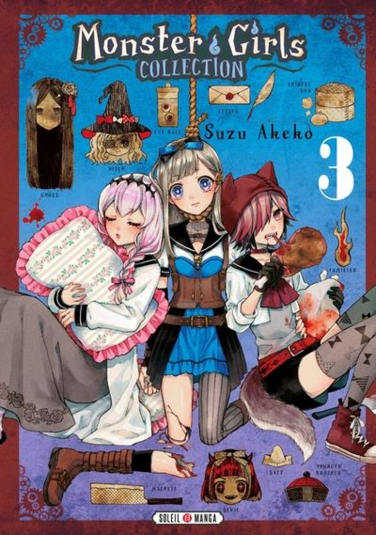 MONSTER GIRLS COLLECTION T03 - AKEKO SUZU - Soleil Productions