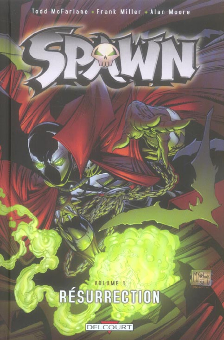 SPAWN T01 - RESURRECTION - TOOD MC FARLANE - DELCOURT