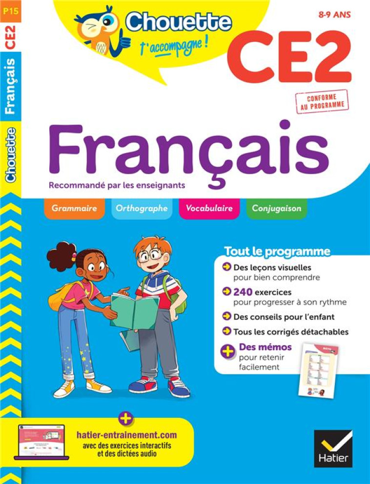 FRANCAIS CE2 - BARGE EVELYNE - HATIER SCOLAIRE