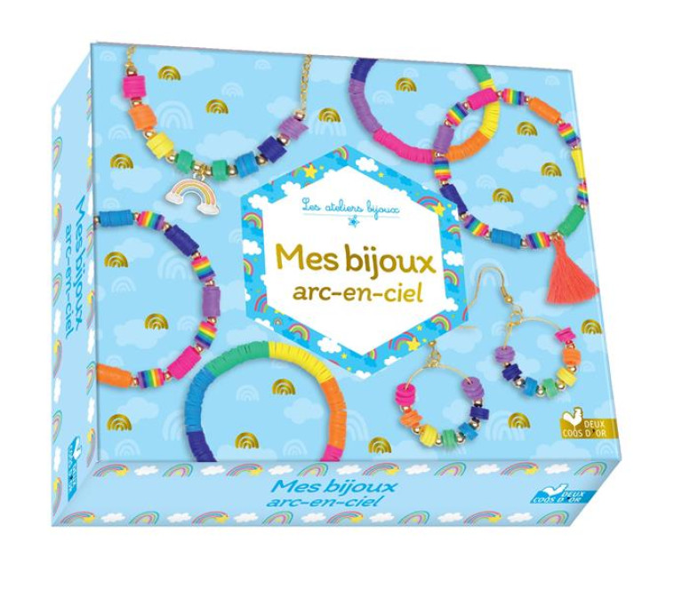 MES BIJOUX ARC-EN-CIEL - COFFRET AVEC ACCESSOIRES - LAZERGES LAETITIA - HACHETTE