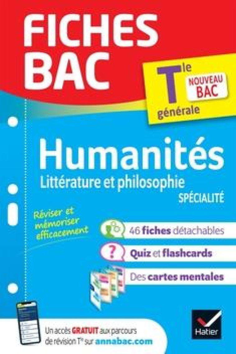 FICHES BAC HLP TLE (SPECIALITE) - BAC 2023 - NOUVEAU PROGRAMME DE TERMINALE - LAMOUCHE/SPIES/TOUET - HATIER SCOLAIRE