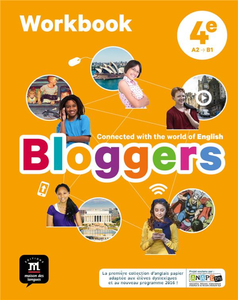 BLOGGERS 4E - CAHIER D'ACTIVITES - RICHTER HANS PETER - Editions Maison des langues