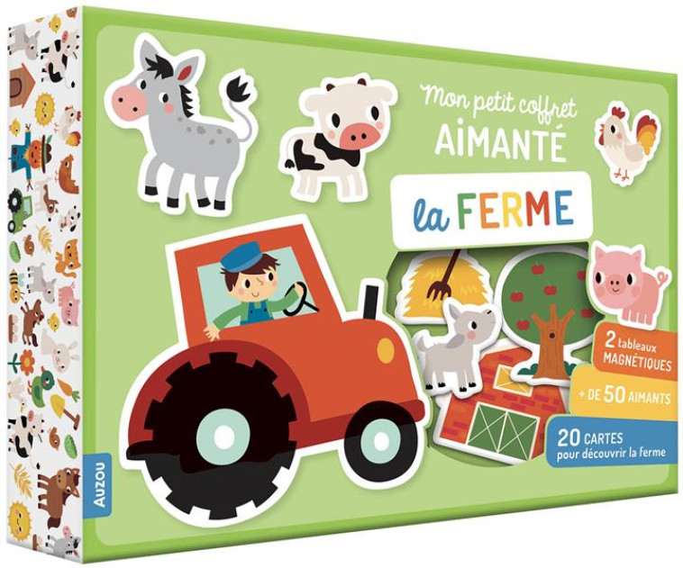 MON PETIT COFFRET AIMANTE - LA FERME - VAN DE LEIJGRAAF D. - NC