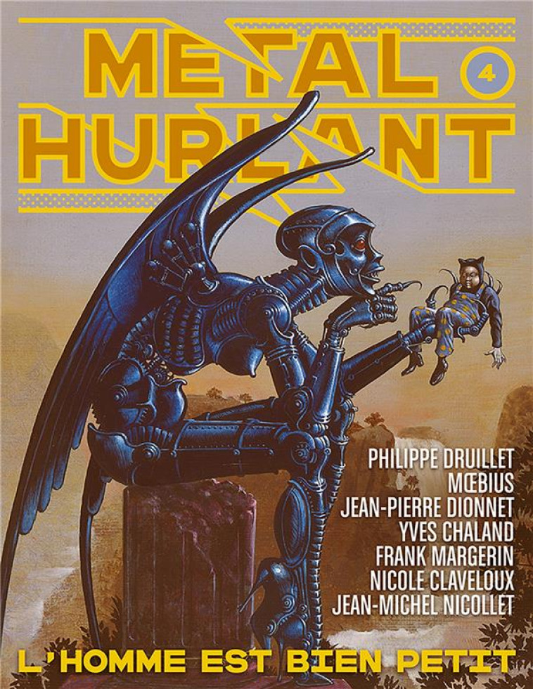 METAL HURLANT N  4 - L'HOMME EST BIEN PETIT - BILAL/GAUCKLER/HE - NC