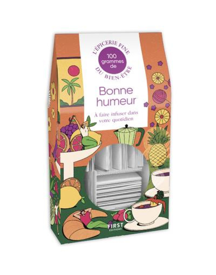 100 GRAMMES DE BONNE HUMEUR, 2E ED - POGGI AMELIE - FIRST