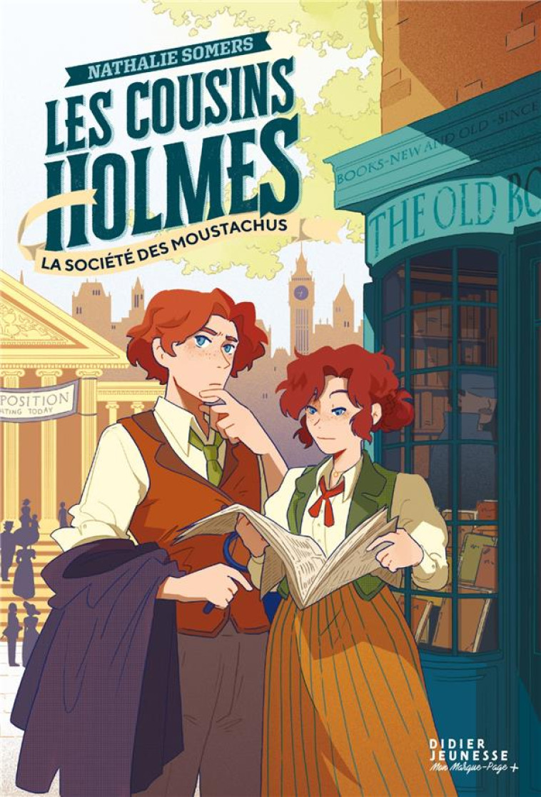 LES COUSINS HOLMES, TOME 2 - LA SOCIETE DES MOUSTACHUS - SOMERS/MARIANO - DIDIER