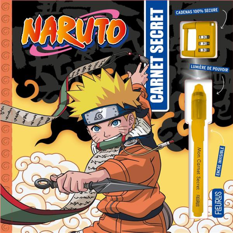 CARNET SECRET - NARUTO - COLLECTIF - NC