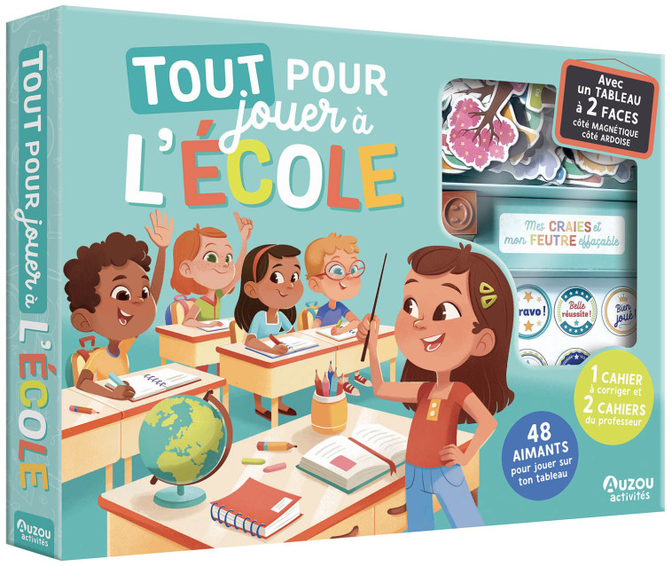 TOUT POUR JOUER A L'ECOLE - Alexia ROMATIF - AUZOU