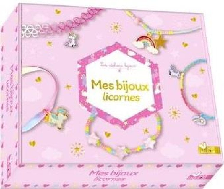 MES BIJOUX LICORNES - COFFRET AVEC ACCESSOIRES - LAZERGES LAETITIA - HACHETTE