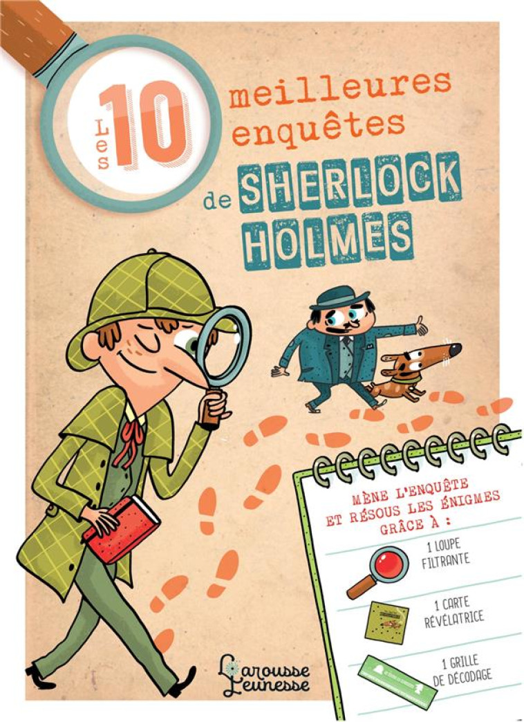 LES 10 MEILLEURES ENQUETES DE SHERLOCK HOLMES - LEBRUN/MEHEE - LAROUSSE