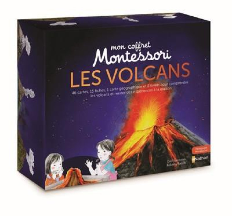 MON COFFRET MONTESSORI: LES VOLCANS - HERRMANN/ROCCHI - CLE INTERNAT