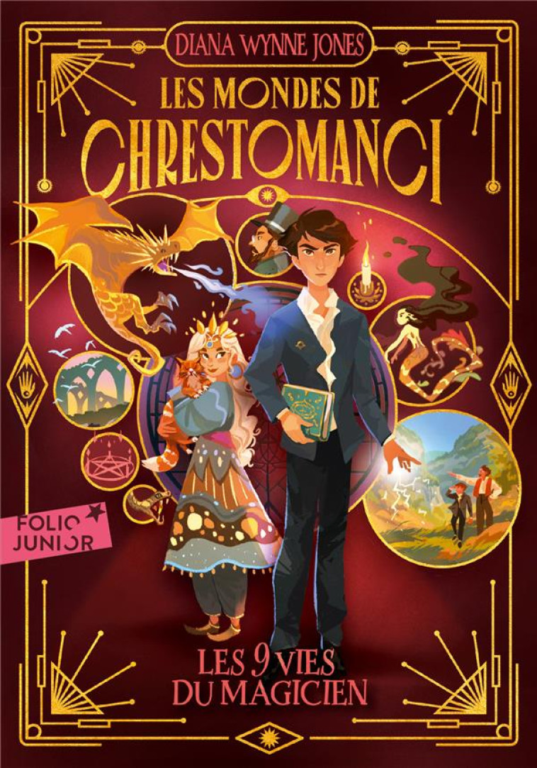 LES MONDES DE CHRESTOMANCI - T02 - LES NEUF VIES DU MAGICIEN - WYNNE JONES DIANA - GALLIMARD