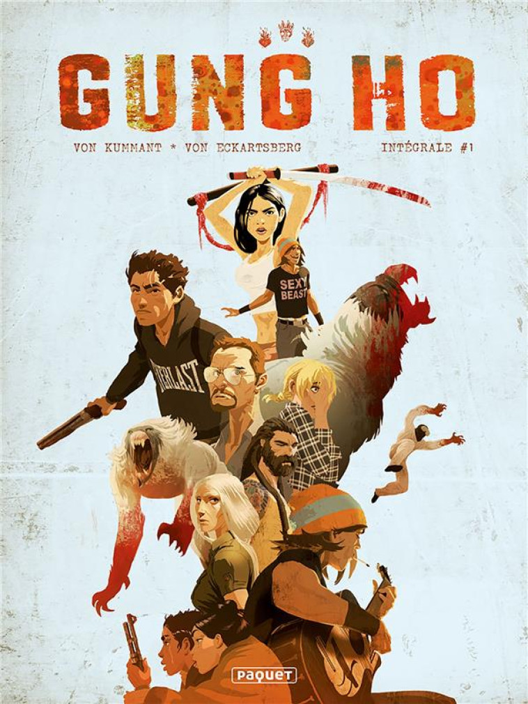 GUNG HO - T01 - GUNG HO INTEGRALE 1 - INTEGRALE TOMES 1 A 3 - PETIT FORMAT - VON KUMMANT - PAQUET