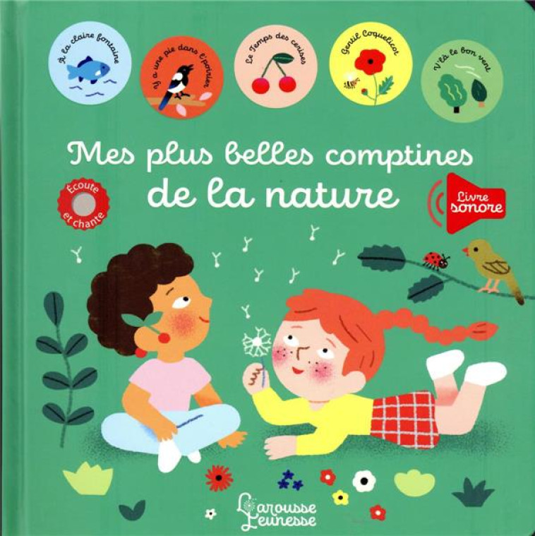 MES PLUS BELLE COMPTINES - LA NATURE - LUTHRINGER MELISANDE - LAROUSSE