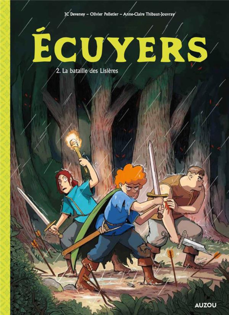 ECUYERS - TOME 2 LA BATAILLE DES LISIERES - PELLETIER/DEVENEY - PHILIPPE AUZOU