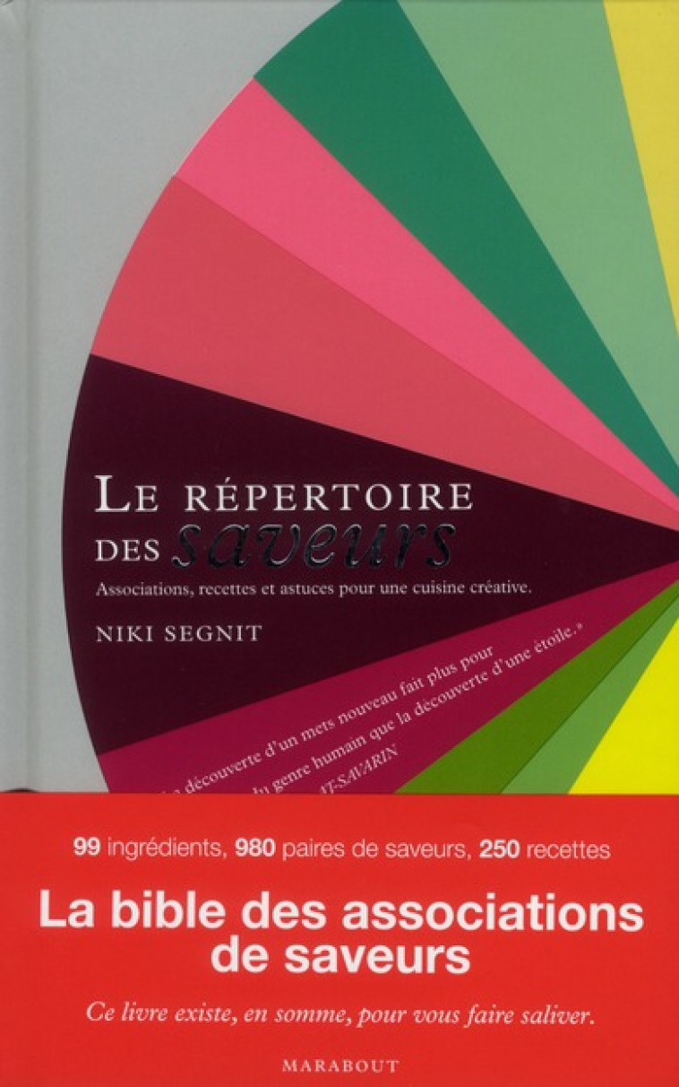 LE REPERTOIRE DES SAVEURS - SEGNIT NIKI - MARABOUT