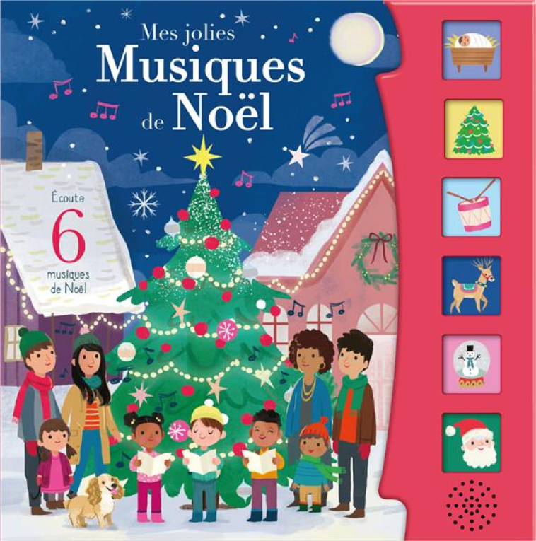 MES JOLIES MUSIQUES DE NOEL (COLL, MON PETIT CARRE SONORE) - COLLECTIF/SELBERT - 1 2 3 SOLEIL