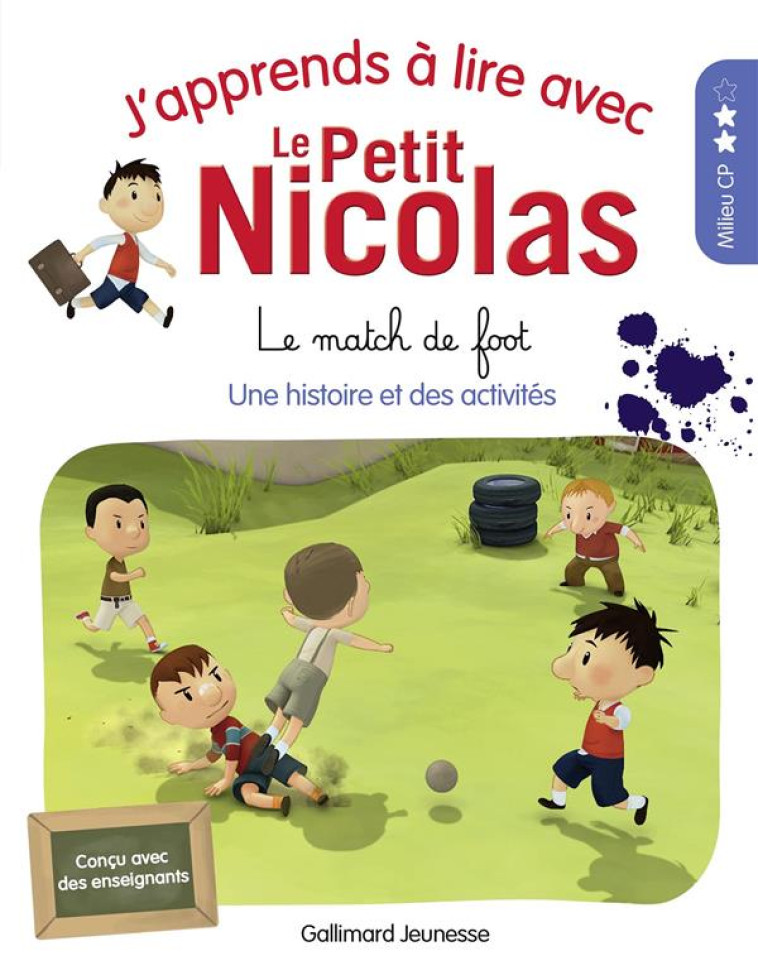 J'APPRENDS A LIRE AVEC LE PETIT NICOLAS - T15 - LE MATCH DE FOOT - DEMARIA MARJORIE - GALLIMARD