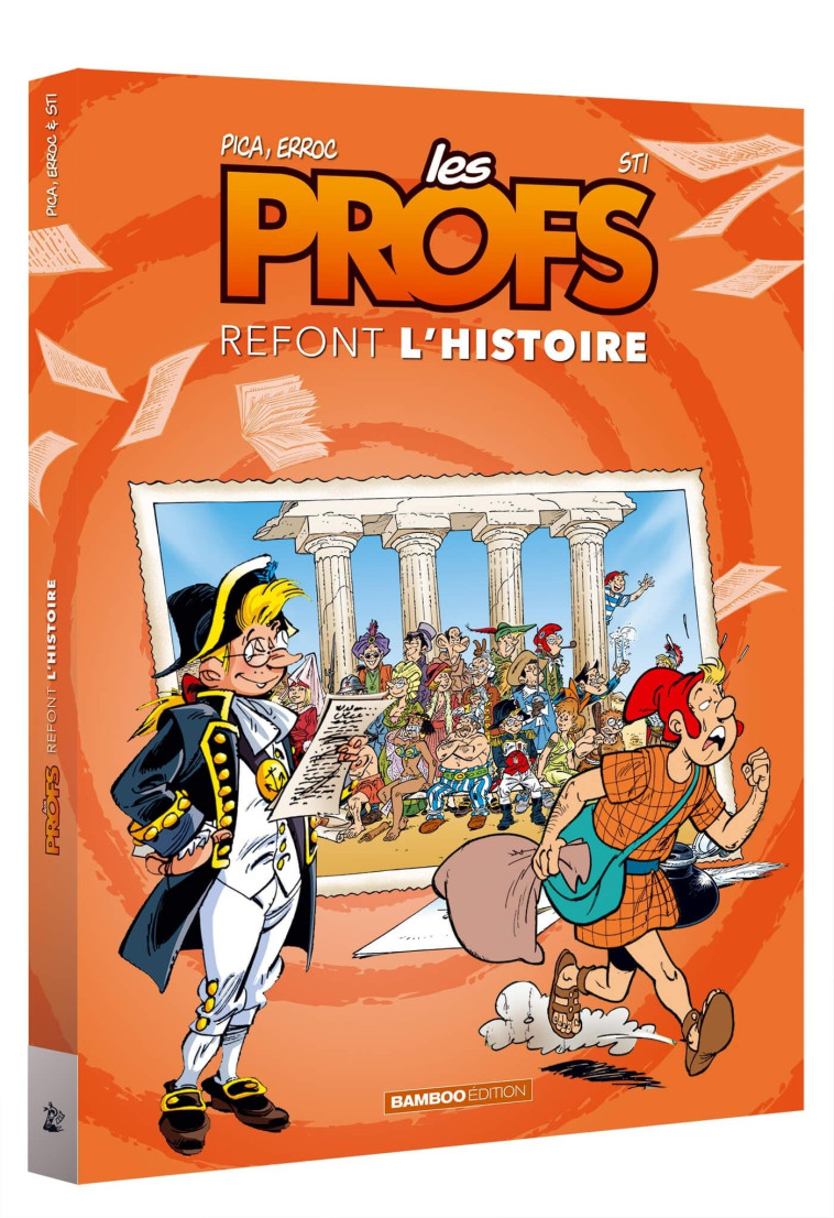 LES PROFS : REFONT L-HISTOIRE - ECRIN TOMES 1 ET 2 -  Erroc - BAMBOO