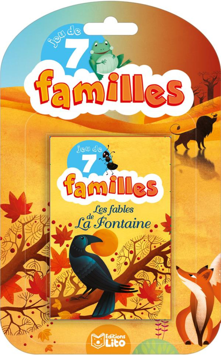 JEUX 7 FAMILLES FABLES FONTAIN - XXX - NC